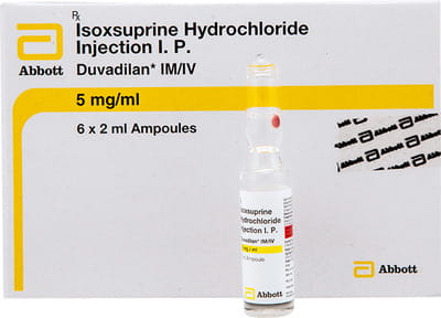 Duvadilan Ampoule Of 2ml Injection
