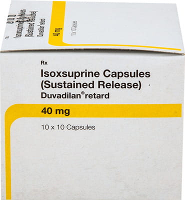 Duvadilan Retard 40mg Strip Of 10 Capsules