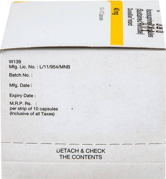 Duvadilan Retard 40mg Strip Of 10 Capsules