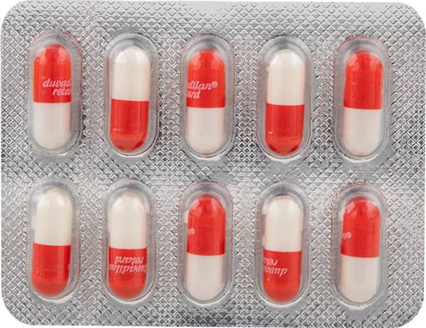 Duvadilan Retard 40mg Strip Of 10 Capsules