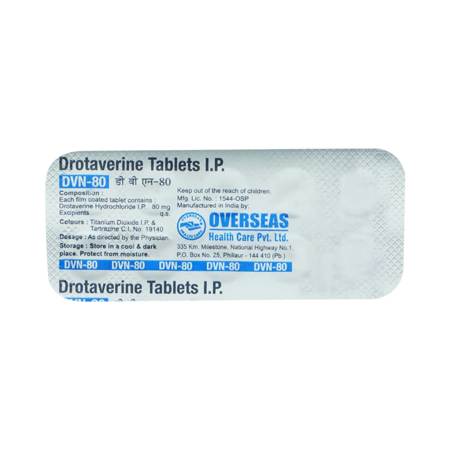 DVN-80 Tablet: Uses, Side Effects, Price, Dosage & More Info - PharmEasy