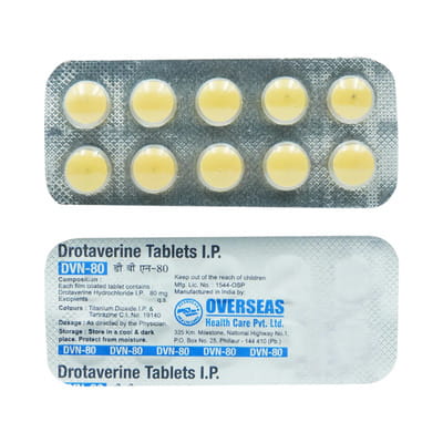 Dvn 80mg Strip Of 10 Tablets