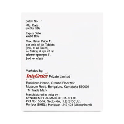 Dycerin Gm Plus Strip Of 10 Tablets