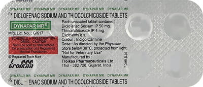 Dynapar Mr 4mg Strip Of 10 Tablets