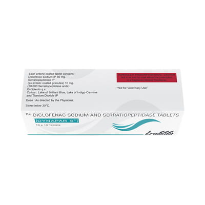 Dynapar S Strip Of 10 Tablets