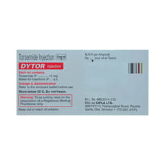 Dytor Injection: Uses, Side Effects, Price, Dosage & More Info - PharmEasy