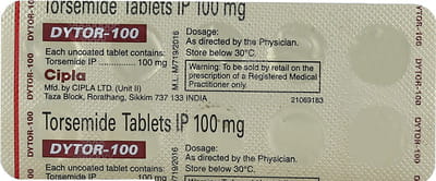 Dytor 100mg Strip Of 10 Tablets