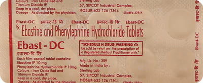 Ebast Dc Strip Of 10 Tablets