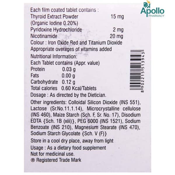 Ebexid Strip Of 10 Tablets