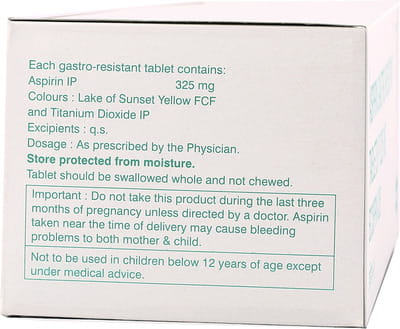 Ecosprin 325mg Strip Of 14 Tablets