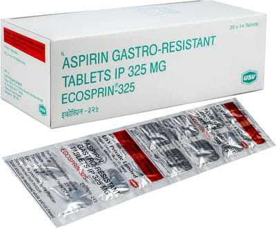 Ecosprin 325mg Strip Of 14 Tablets