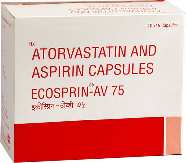 Ecosprin Av 75Mg Strip Of 15 Capsules
