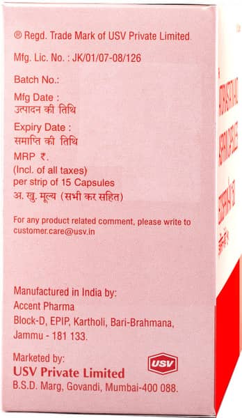 Ecosprin Av 150mg Strip Of 15 Capsules