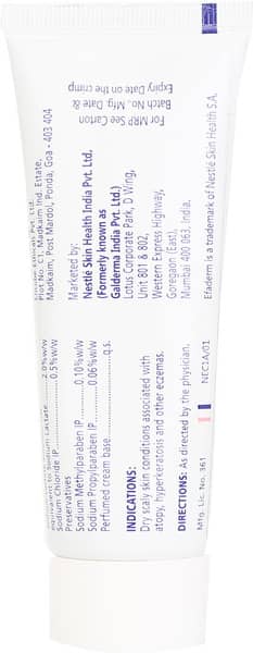 Efaderm Tube Of 60Gm Cream