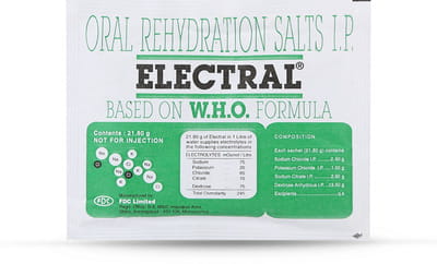 Electral Sachet Of 21.80gm Oral Powder (Green)