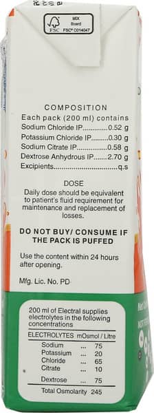 Electral Oral Liquid | Orange Flavour