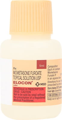 Elocon 0.1% Bottle Of 5ml Lotion