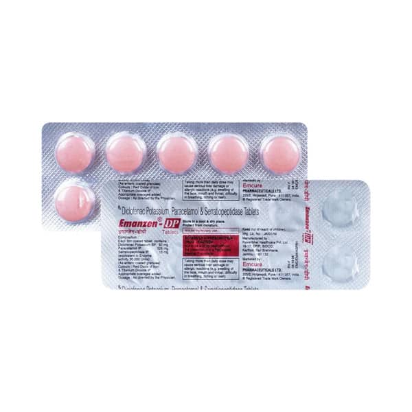 Emanzen Dp Strip Of 10 Tablets