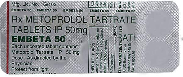 Embeta 50mg Strip Of 10 Tablets