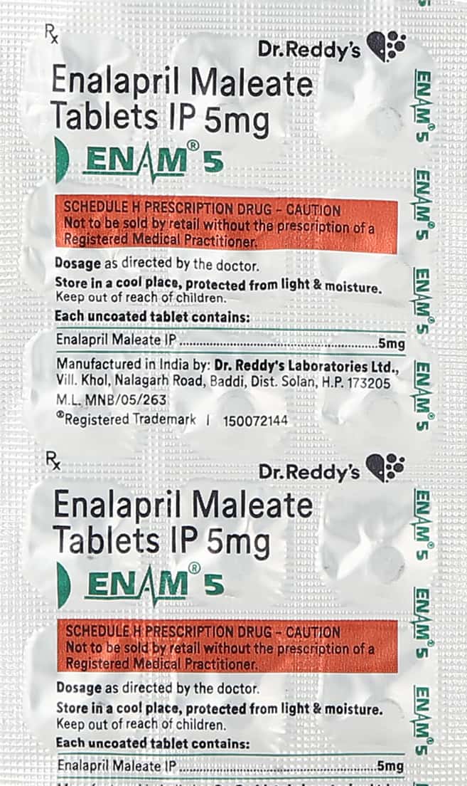 enam 5mg tablets