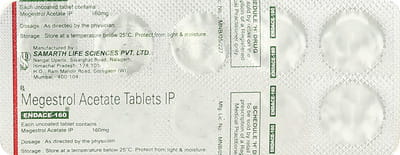 Endace 160mg Strip Of 10 Tablets