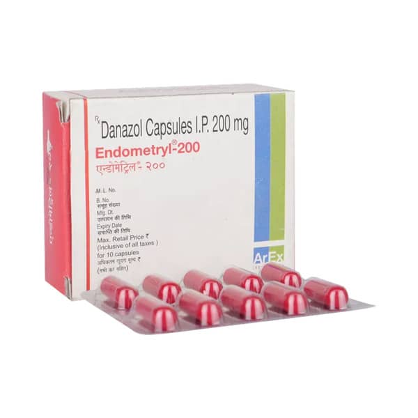 Endometryl 200Mg Strip Of 10 Capsules