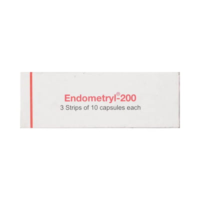 Endometryl 200mg Strip Of 10 Capsules