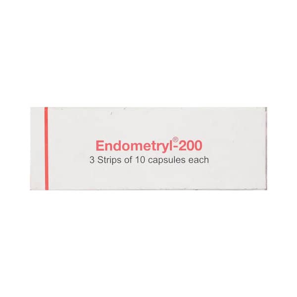 Endometryl 200Mg Strip Of 10 Capsules