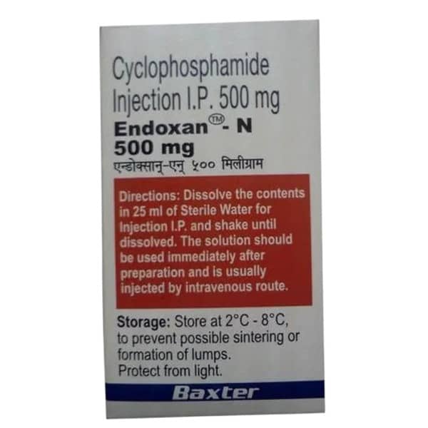Endoxan N 500Mg Dry Vial Of 1 Powder For Injection
