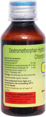 Ephedrex Bottle Of 100ml Syrup