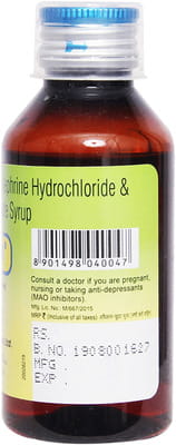 Ephedrex Bottle Of 100ml Syrup