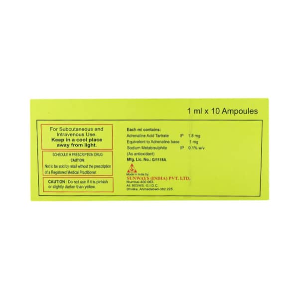 Epitrate Ampoule Of 1ml Injection