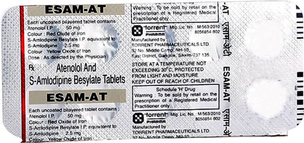 Esam At Strip Of 10 Tablets