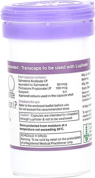 Esiflo 100mcg Box Of 30 Transcaps