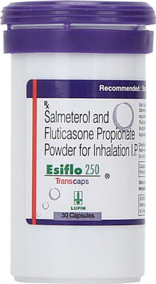 Esiflo 250mcg Box Of 30 Transcaps