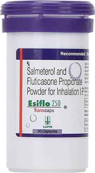 Esiflo 250mcg Box Of 30 Transcaps