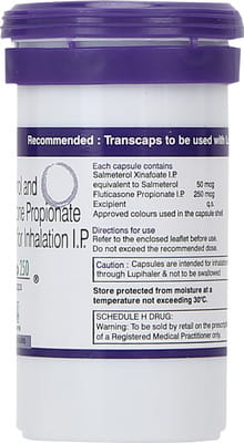 Esiflo 250mcg Box Of 30 Transcaps