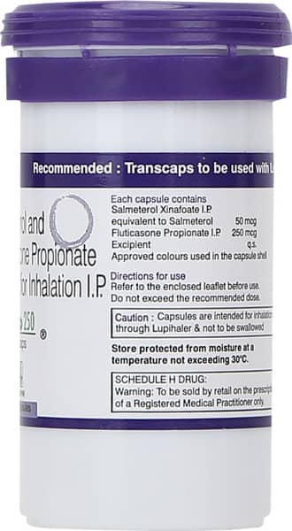 Esiflo 250mcg Box Of 30 Transcaps