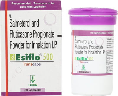 Esiflo 500mcg Box Of 30 Transcaps