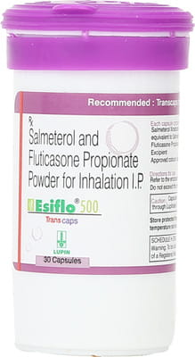 Esiflo 500mcg Box Of 30 Transcaps