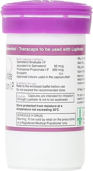 Esiflo 500mcg Box Of 30 Transcaps