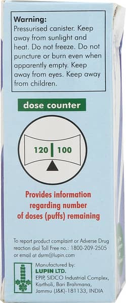 Esiflo 125mcg 120md Box Of 7.3gm Transhaler