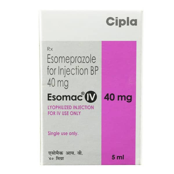 Esomac Iv 40Mg Vial Of 0.04Gm Powder For Injection