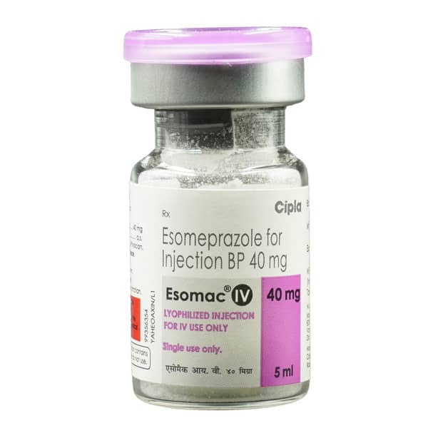 Esomac Iv 40Mg Vial Of 0.04Gm Powder For Injection