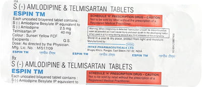 Espin Tm Strip Of 10 Tablets