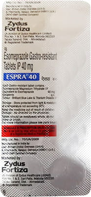 Espra 40mg Strip Of 10 Tablets