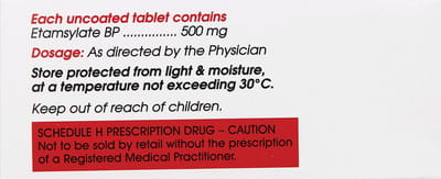 Ethamcip 500mg Strip Of 10 Tablets