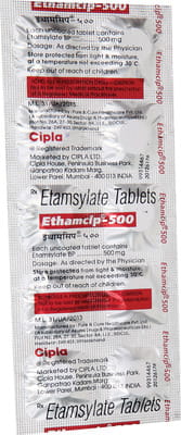 Ethamcip 500mg Strip Of 10 Tablets