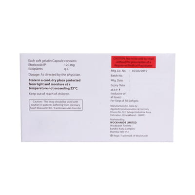 Etobrix 120mg Strip Of 10 Tablets