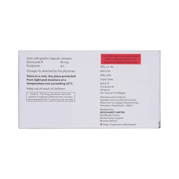 Etobrix 90mg Strip Of 10 Tablets